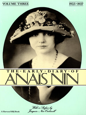 cover image of The Early Diary of Anaïs Nin, 1923–1927